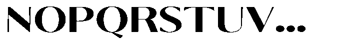Calvion Sans Calvion Extra Bold Expanded Font UPPERCASE