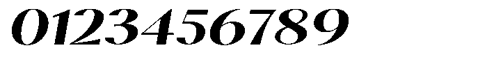 Calvion Sans Calvion Extra Bold Slanted Expanded Font OTHER CHARS