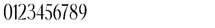 Calvion Sans Calvion Extra Light Condensed Font OTHER CHARS