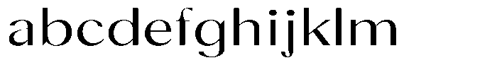 Calvion Sans Calvion Extra Light Expanded FONT