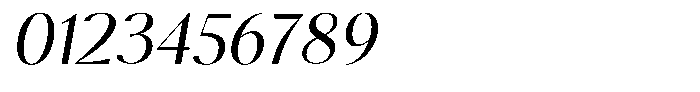 Calvion Sans Calvion Extra Light Slanted Font OTHER CHARS