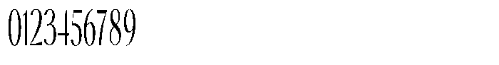 Calvion Sans Calvion Extra Light Ultra Condensed Font OTHER CHARS