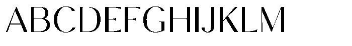 Calvion Sans Calvion Extra Light Font UPPERCASE