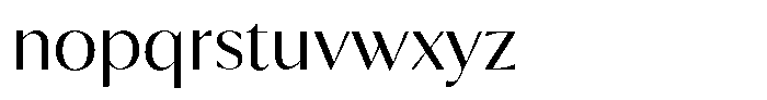 Calvion Sans Calvion Extra Light Font LOWERCASE