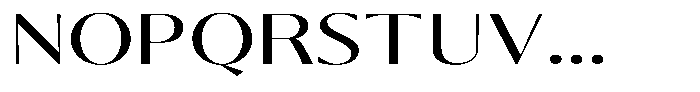 Calvion Sans Calvion Light Expanded Font UPPERCASE
