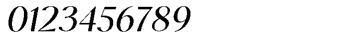 Calvion Sans Calvion Light Slanted Font OTHER CHARS
