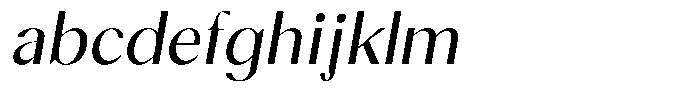 Calvion Sans Calvion Light Slanted FONT