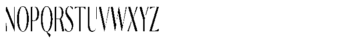 Calvion Sans Calvion Light Ultra Condensed Font UPPERCASE