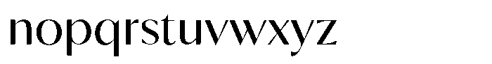 Calvion Sans Calvion Light Font LOWERCASE