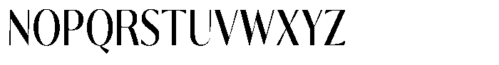 Calvion Sans Calvion Medium Condensed Font UPPERCASE
