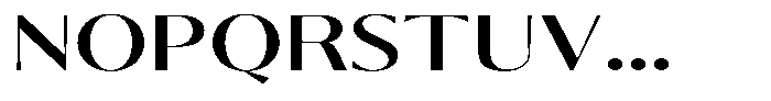 Calvion Sans Calvion Medium Expanded Font UPPERCASE