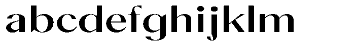 Calvion Sans Calvion Medium Expanded FONT