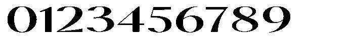 Calvion Sans Calvion Medium Extra Expanded Font OTHER CHARS
