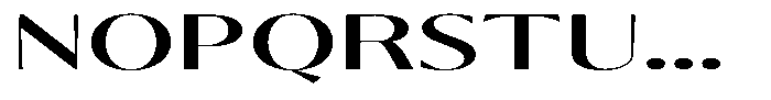 Calvion Sans Calvion Medium Extra Expanded Font UPPERCASE