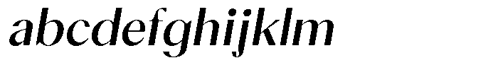 Calvion Sans Calvion Medium Slanted FONT