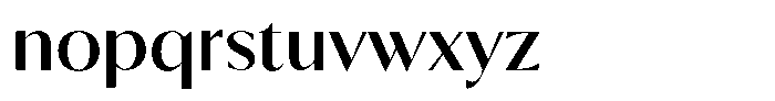 Calvion Sans Calvion Medium Font LOWERCASE