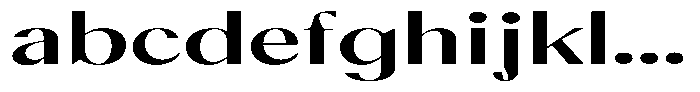 Calvion Sans Calvion Semi Bold Extra Expanded FONT