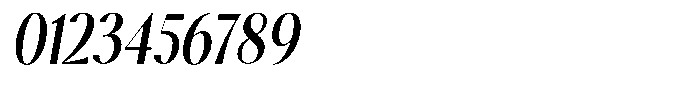 Calvion Sans Calvion Semi Bold Slanted Condensed Font OTHER CHARS