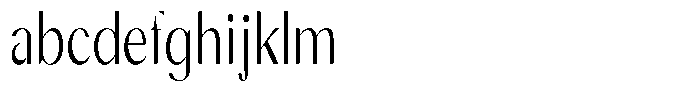 Calvion Sans Calvion Thin Condensed FONT