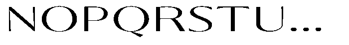 Calvion Sans Calvion Thin Extra Expanded Font UPPERCASE