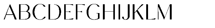 Calvion Sans Calvion Thin Font UPPERCASE