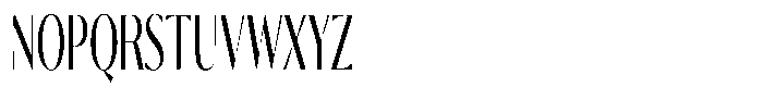 Calvion Sans Calvion Ultra Condensed Font UPPERCASE