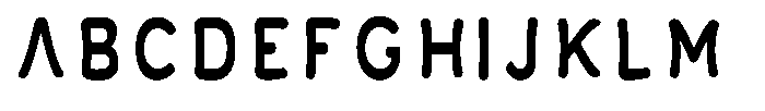 Calyon Bold Font UPPERCASE