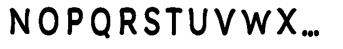 Calyon Bold Font UPPERCASE