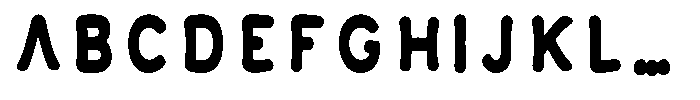 Calyon Extra Bold Font UPPERCASE
