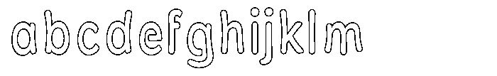 Calyon Outline Regular FONT