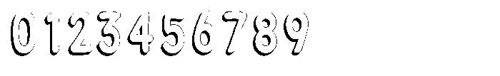 Calyon Shadow Bold Font OTHER CHARS