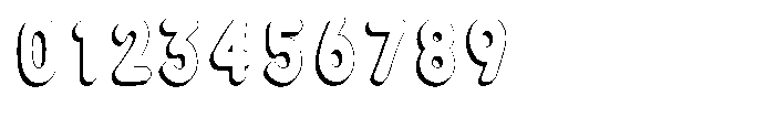 Calyon Shadow Extra Bold Font OTHER CHARS