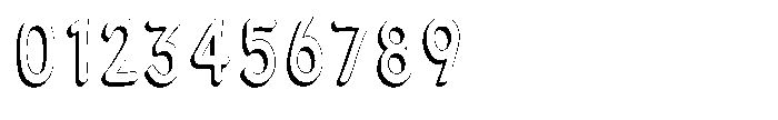 Calyon Shadow Regular Font OTHER CHARS