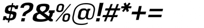 Calypso E DemiBold Italic Font OTHER CHARS
