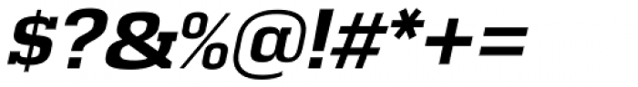 Calypso E SemiBold Italic Font OTHER CHARS