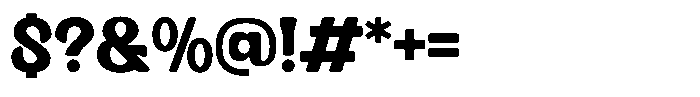 Calyra Retro Regular Font OTHER CHARS