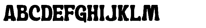 Calyra Retro Regular Font UPPERCASE