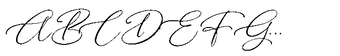 Calyvera Font UPPERCASE