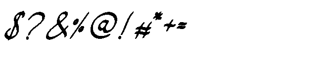 Camarali Font OTHER CHARS
