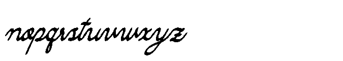 Camarali Font LOWERCASE
