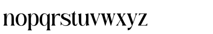Camarine Regular Font LOWERCASE