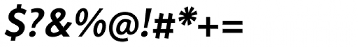 Cambridge SemiBold Italic Font OTHER CHARS