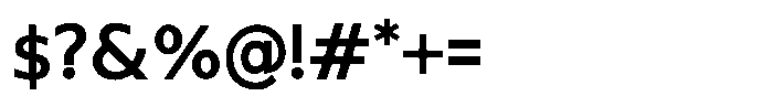 Cambud Bold Font OTHER CHARS