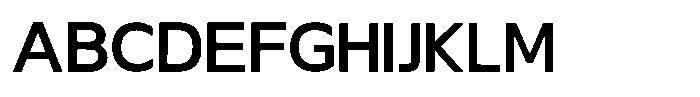 Cambud Bold Font UPPERCASE