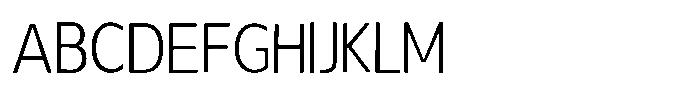Cambud Light Font UPPERCASE