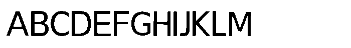 Cambud Regular Font UPPERCASE