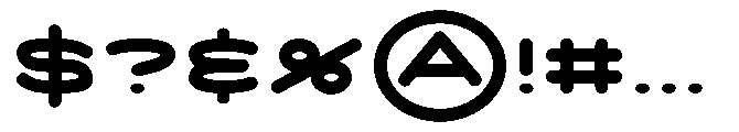 Camela Coast Coast Regular Font OTHER CHARS
