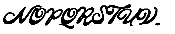 Camela Coast Regular Font UPPERCASE