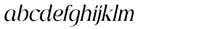 Camelia Italic FONT