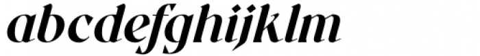 Camie Italic Font LOWERCASE